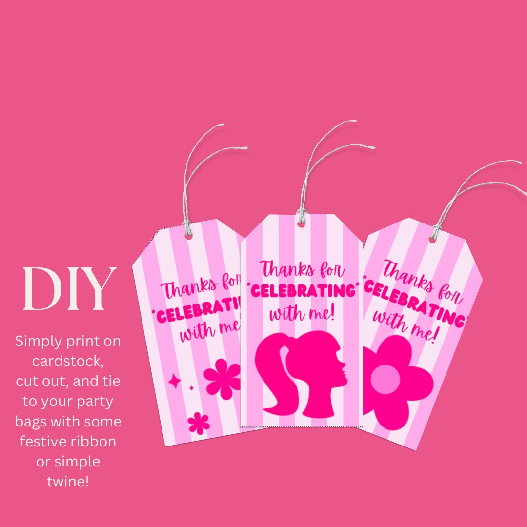 printable-barbie-party-favor-tags-barbie-thank-you-party-tags-etsy for Free Printable Barbie Thank You Tags Printable Barbie Party Favor Tags Barbie Thank You Party Tags - Etsy for Free Printable Barbie Thank You Tags
