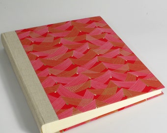 Photo album *Fan Gold Red* medium 24 x 25 cm