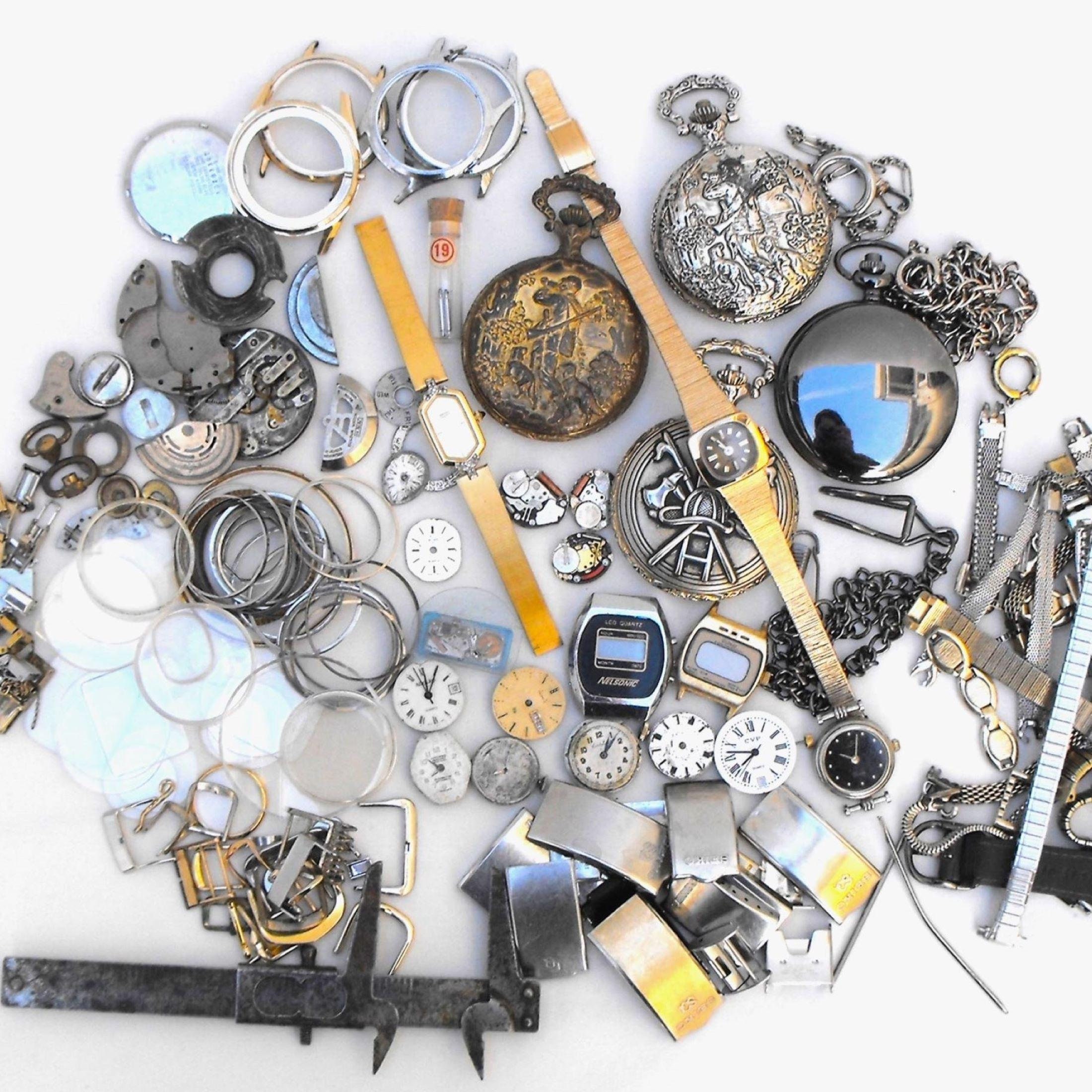 Vintage Watch Lot for Parts or Repair Vintage Watch Parts an Accessories Job Lot Vintage Watch Joblot - Etsy main image 4