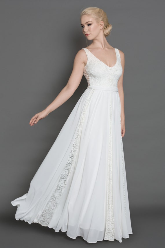 simple beach wedding dresses