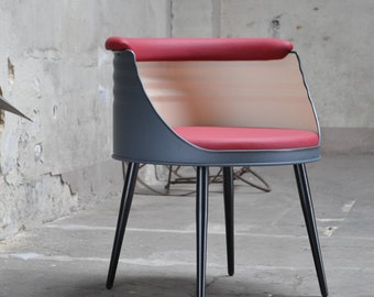 Barrel chair made from a new 200-liter barrel - color of your choice - barrel furniture