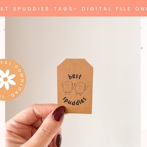 Best Spuddies Positive Potato Tag PDF DATEI NUR - Digitaler Download