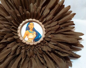 Pocahontas Inspired Hair Clip