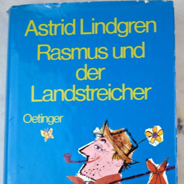 Prenota libro per bambini Astrid Lindgren Rasmus e il vagabondo Oetinger 1977