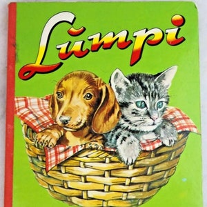 Livre d'images Lumpi et ses amis les animaux Pestalozzi Verlag années 60 70 60 70