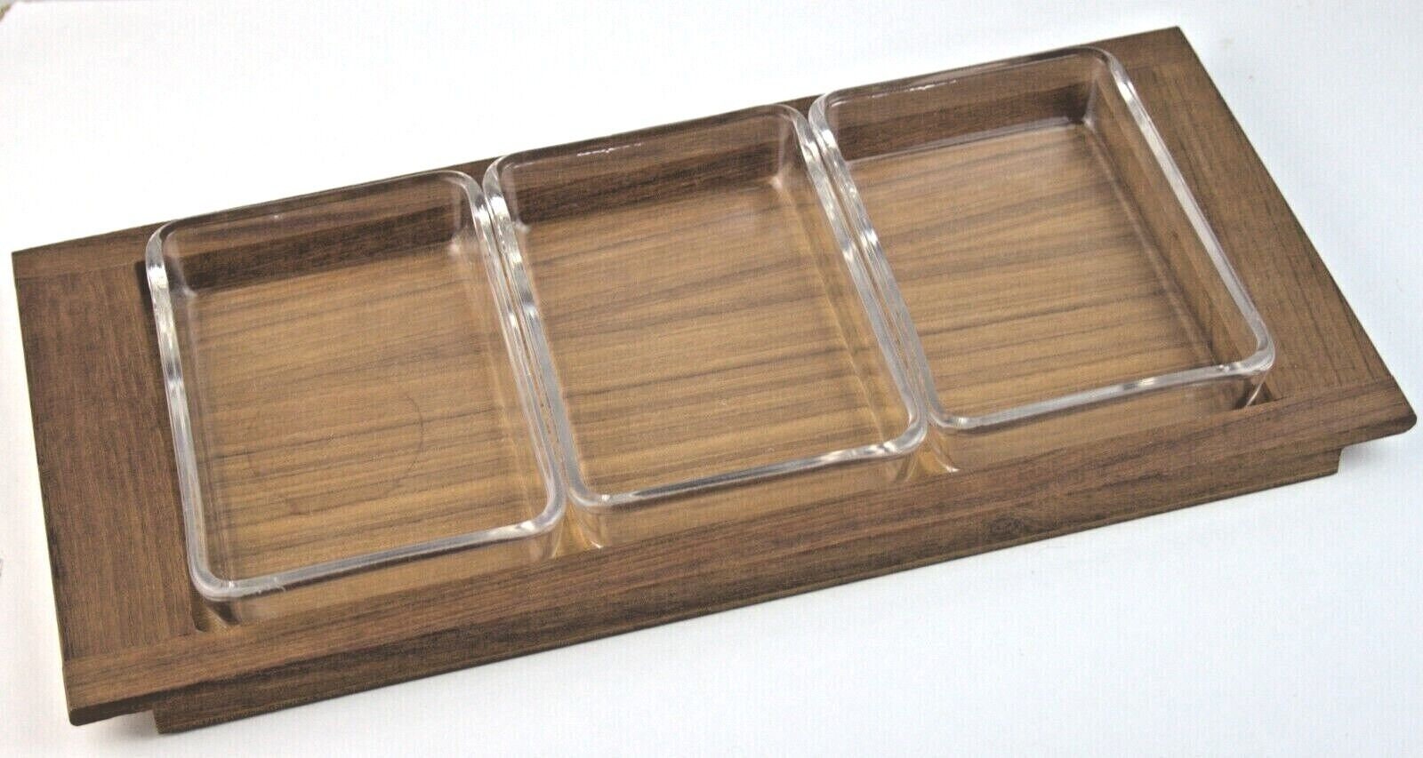 3 dip bowls bowls dips vegetables fruit 50s 50s 60s 60s Danish teak