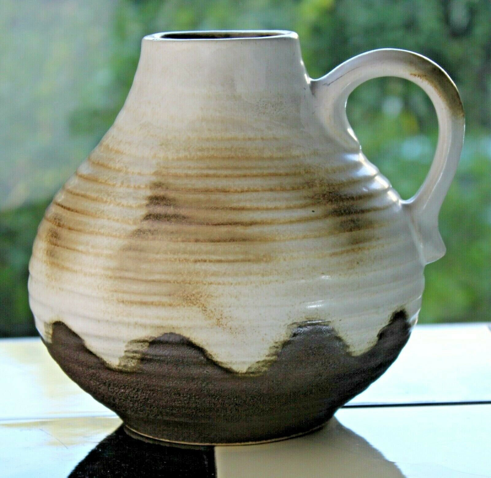 Vase German Pottery 60s 60s 70s 70s Fat Lava Ceramic Dümler