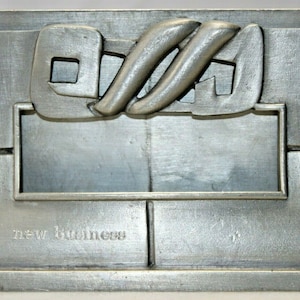 Letter stand Artina Zinn 70s 70s 80s 80s vintage for desk new business