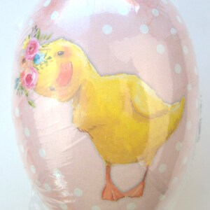 Osterei Pappe zum Befüllen Candy Container Ostern shabby Frühlingskinder cuties