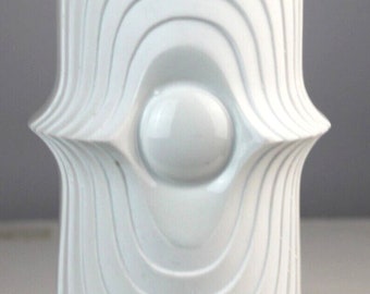 Vase flower vase porcelain 60s 70s 60s 70s space age white old 784/20 vintage