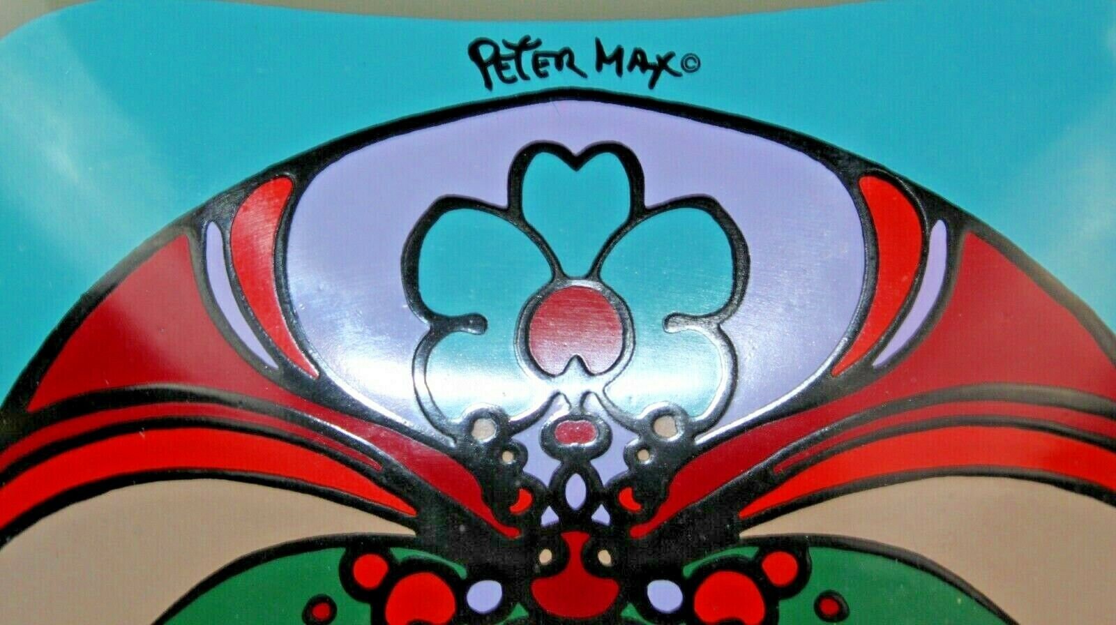 Plate Glass Glass Plate Smoked Glass 70s 70s 60s 60s Psychedelic 