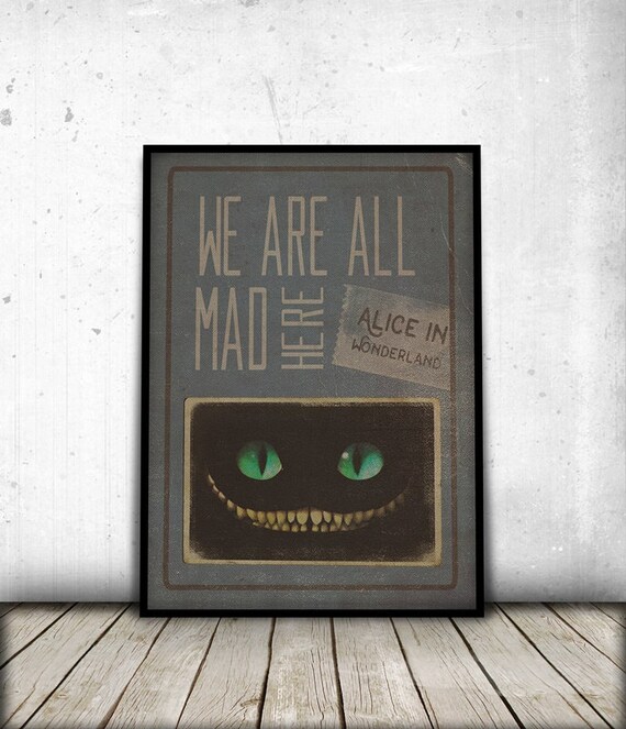 OPTIONS ALICE IN WONDERLAND MOVIE POSTER A5..A4..A3..A2.