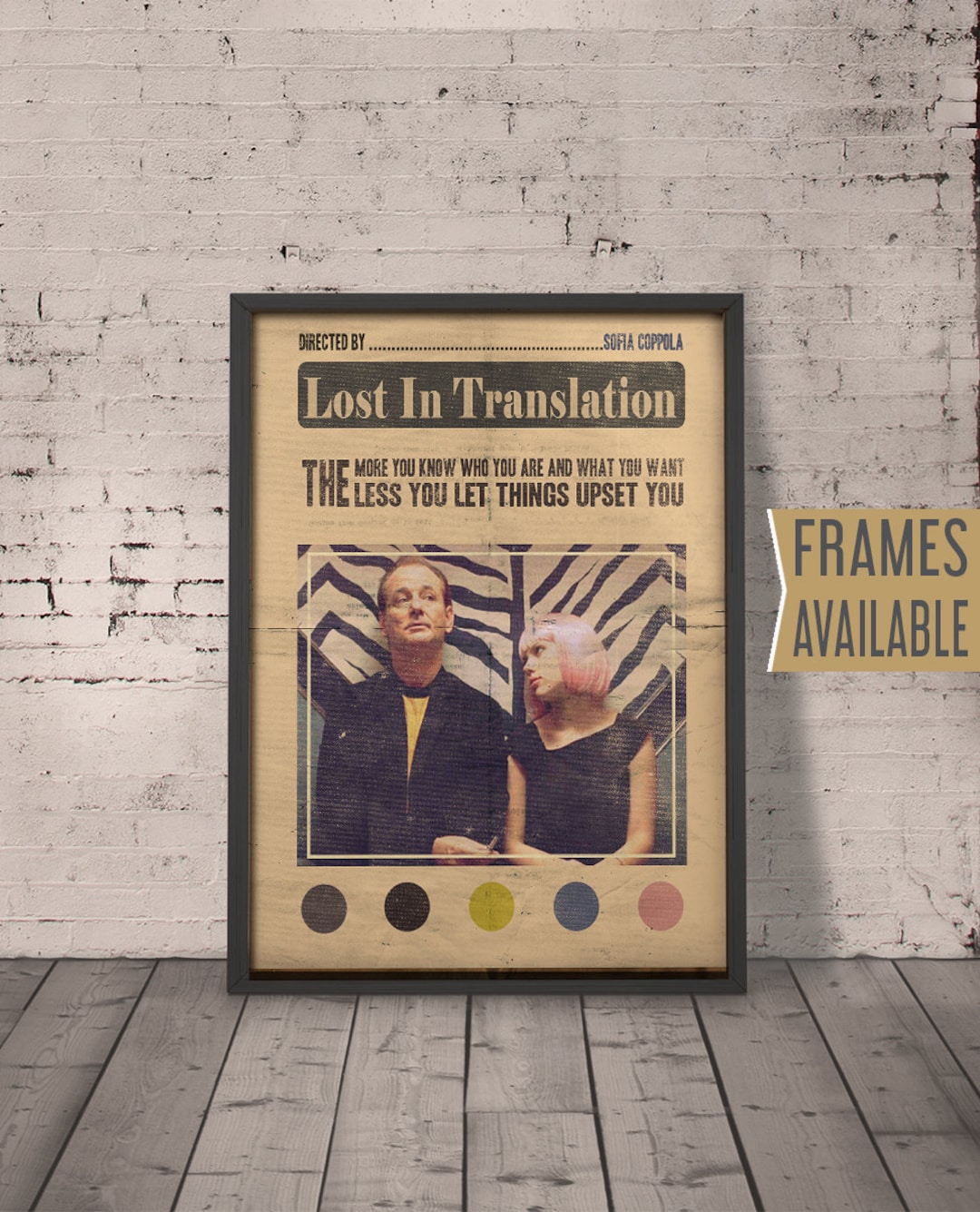 Lost In Translation Alternative Minimalist Movie Poster Sofia Coppola  Poster for Sale by Ruby Star