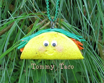 Taco Christmas Ornament, Taco Ornament, Taco Charm, Taco, Taco Lover, Food Ornament, Funny Food Ornament, Mexican Food Ornament, Taco Party