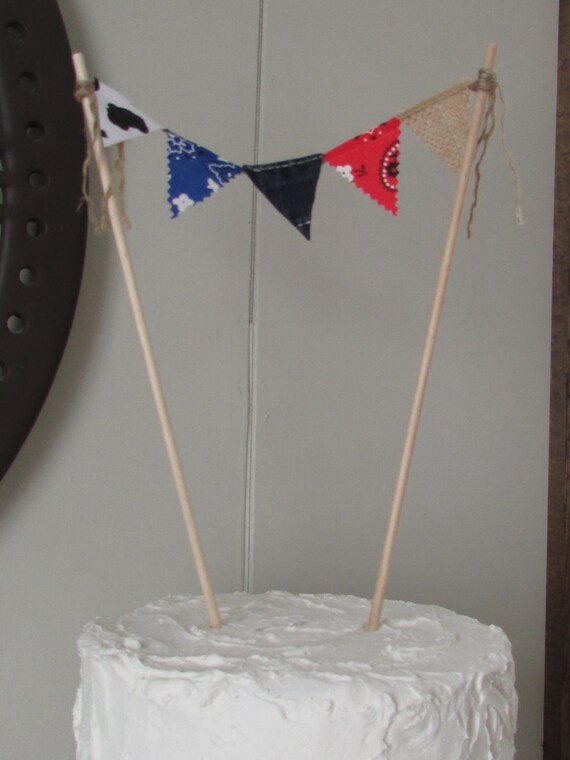 Cowboy Cake Topper Barnyard Cake Topper Farm Birthday Cake Etsy