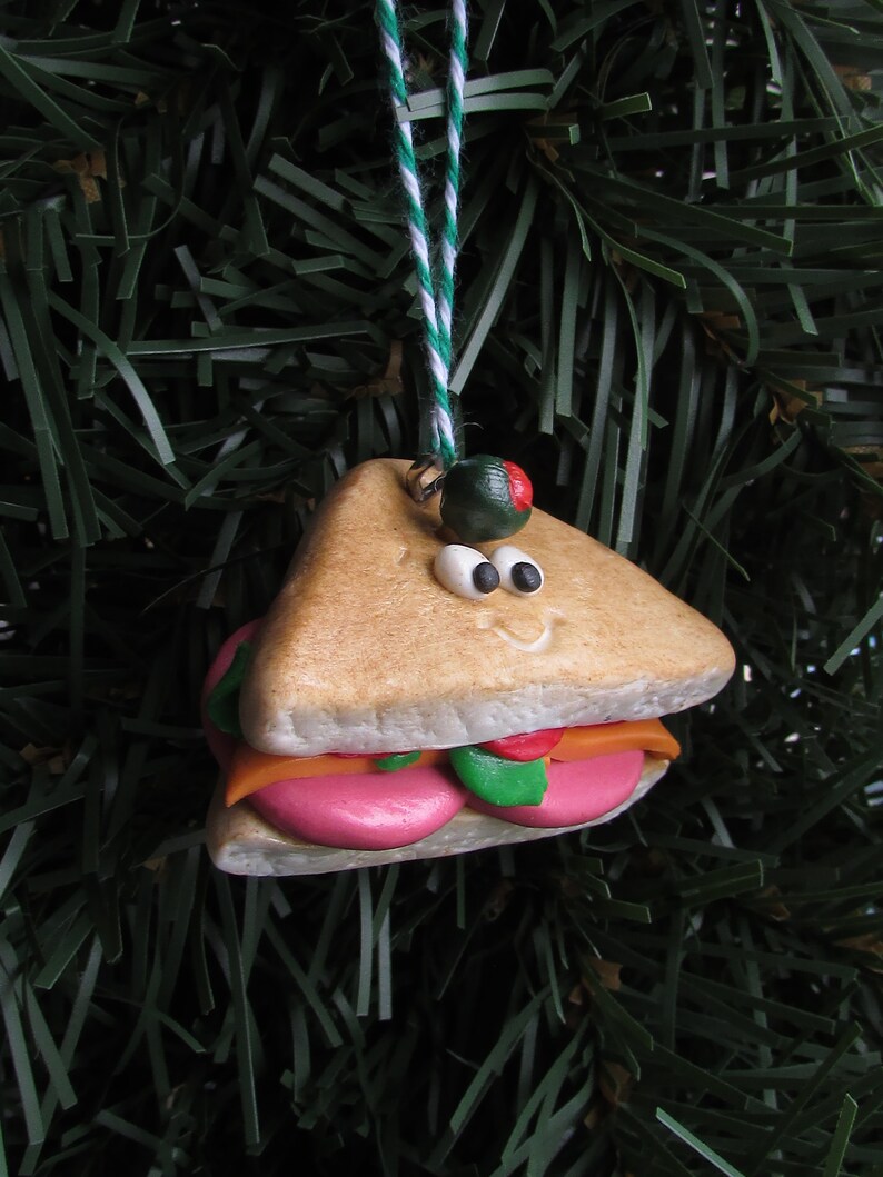 Sandwich Christmas Ornament 