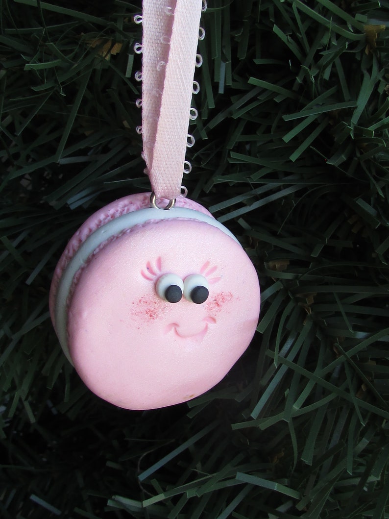 Macaron Christmas Ornament 