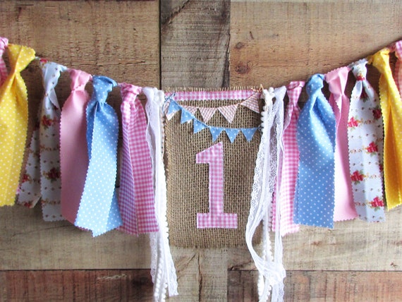 CUSTOM MADE Farmers Market County Fair High Chair Banner Birthday Highchair Fabric Garland One Photo Prop Farm Vintage Floral Country Fair Il_570xn