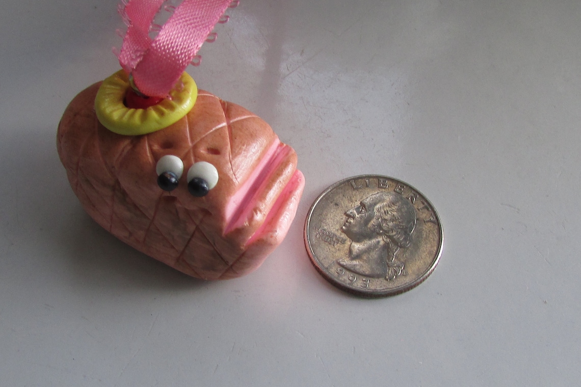 Ham Christmas Ornament Ham Dinner Ornament Ham Charm Funny Etsy