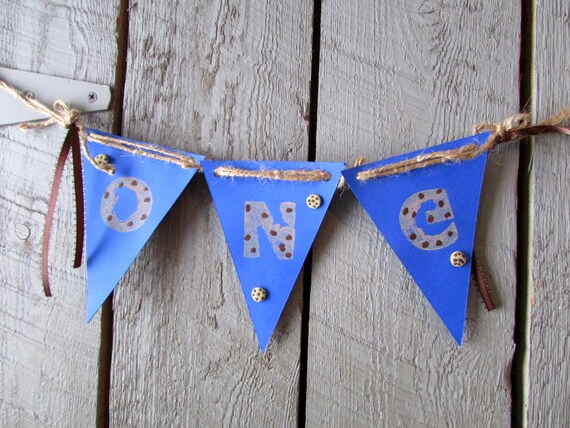 Cookie 1st Birthday Banner, Cookie 1st Birthday Bunting, Cookie First Birthday, Cookie Birthday, First Birthday Banner, Cookie Banner,Cookie Il_570xn