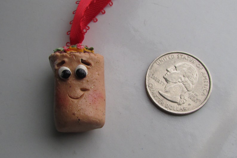 Burrito Christmas Ornament Burrito Ornament Burrito Charm Etsy