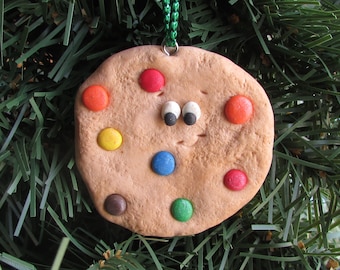 Sugar Cookie Christmas Ornament Christmas Cookie Ornament Cookies Bakery Ornament Food Ornament Funny Food Unique Rainbow Chip Cookie Candy