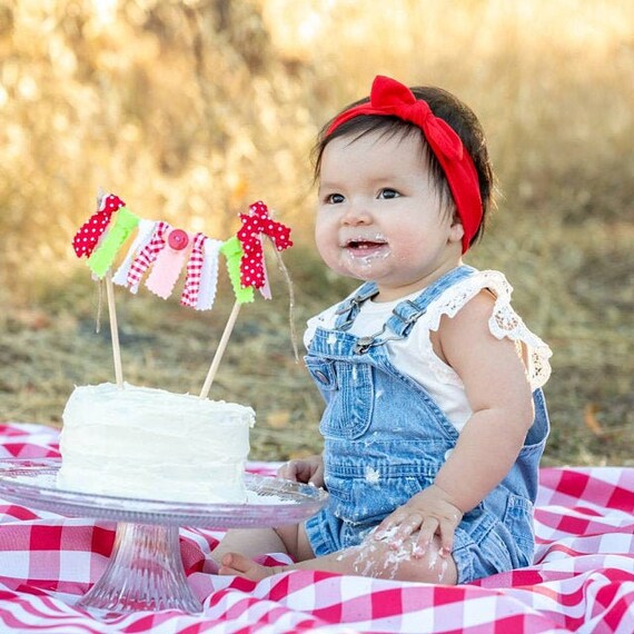 Strawberry Party Strawberry Birthday Banner Farmers Market Strawberry Decorations Berry Strawberry Shortcake Strawberry First Birthday