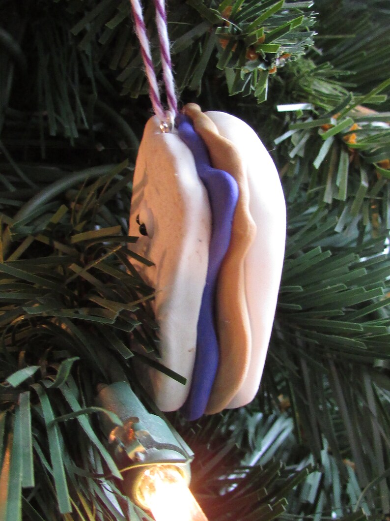 Peanut Butter & Jelly Christmas Ornament Sandwich Ornament Etsy