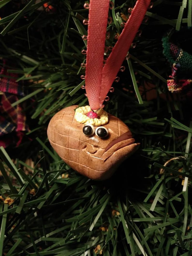 Ham Christmas Ornament Ham Dinner Ornament Ham Charm Funny | Etsy