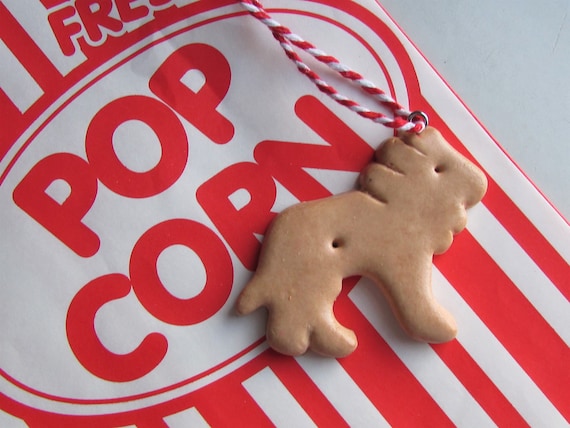 Animal Cracker Cookie Ornament Circus Carnival Christmas Ornament Animal Cracker Funny Food Ornament Kids Snack Ornament Plain Animal Il_570xn