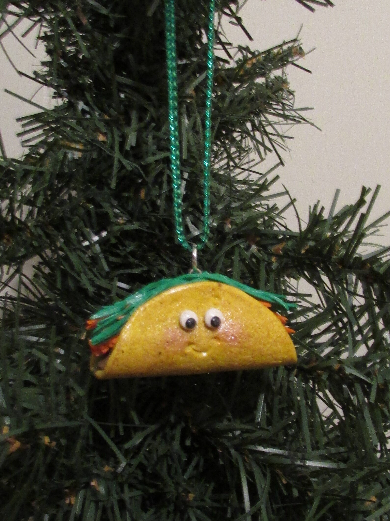 Taco Christmas Ornament 