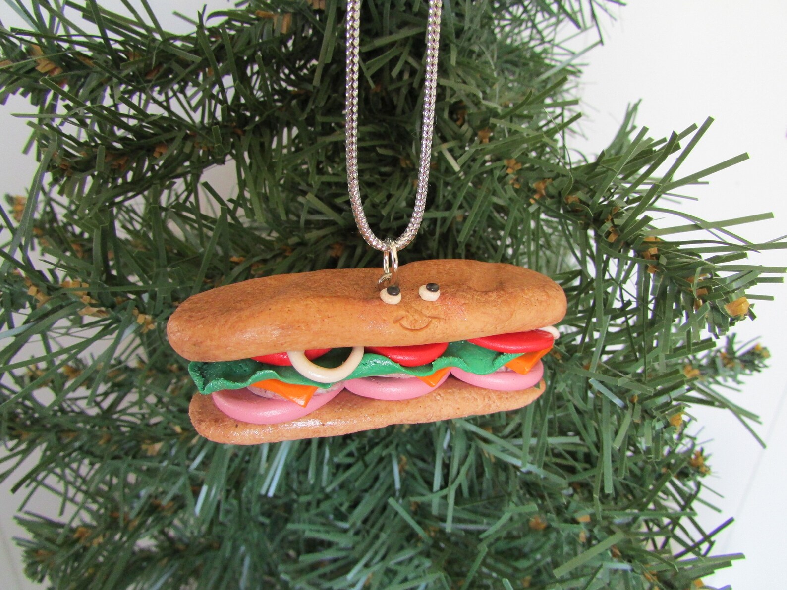 Hoagie Christmas Ornament Sandwich Ornament Submarine Etsy