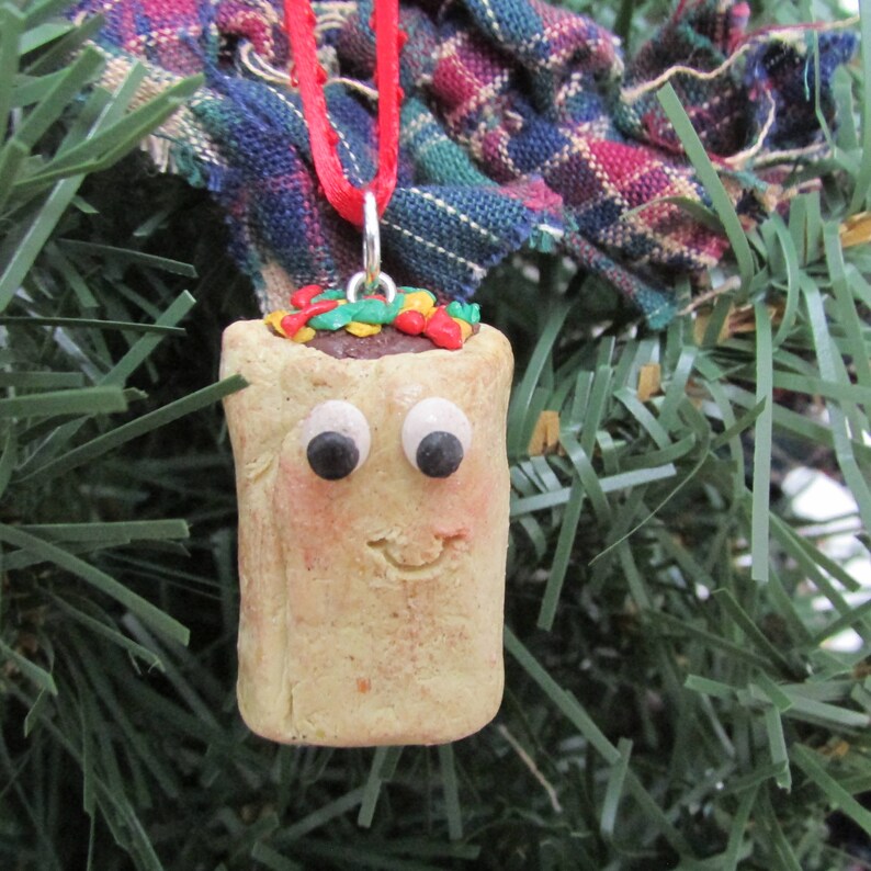 Burrito Christmas Ornament Burrito Ornament Burrito Charm Etsy