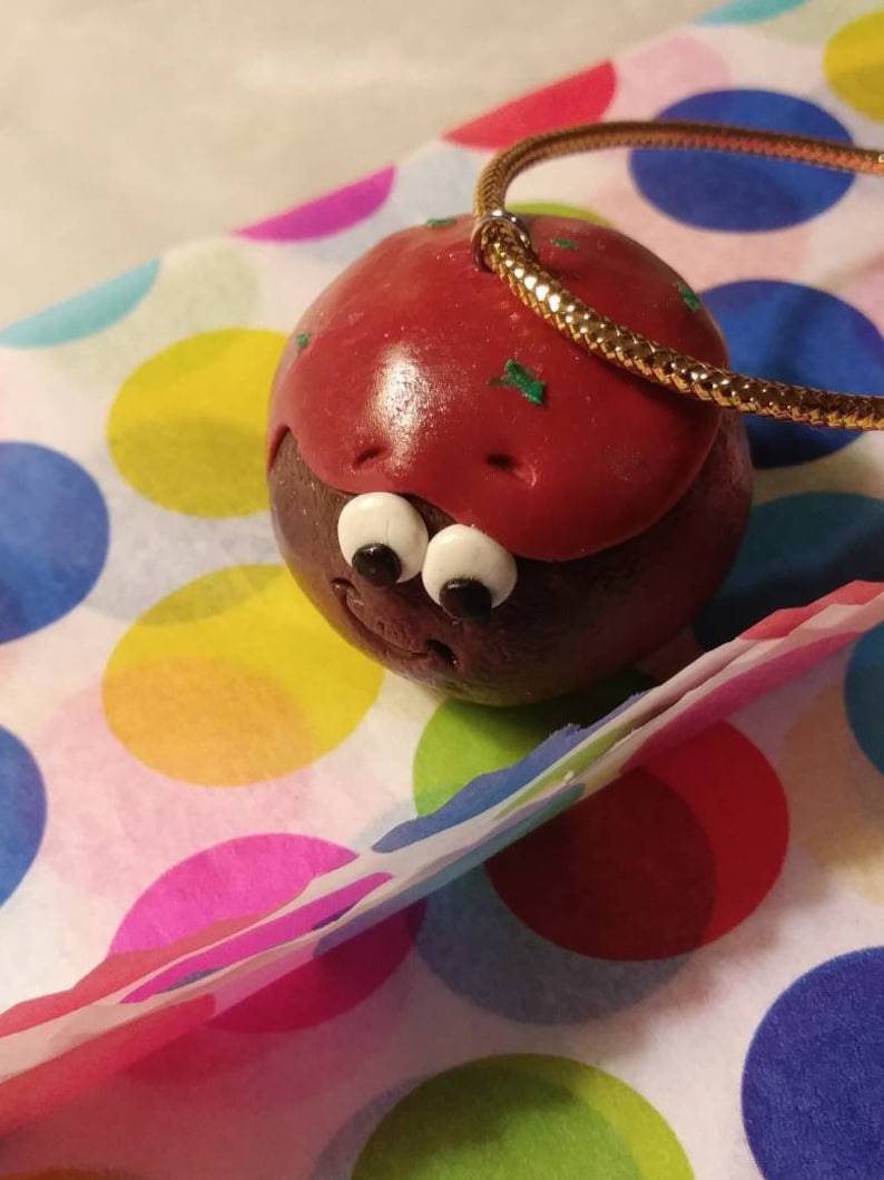 Meatball Christmas Ornament Spaghetti Food Ornament Charm Etsy