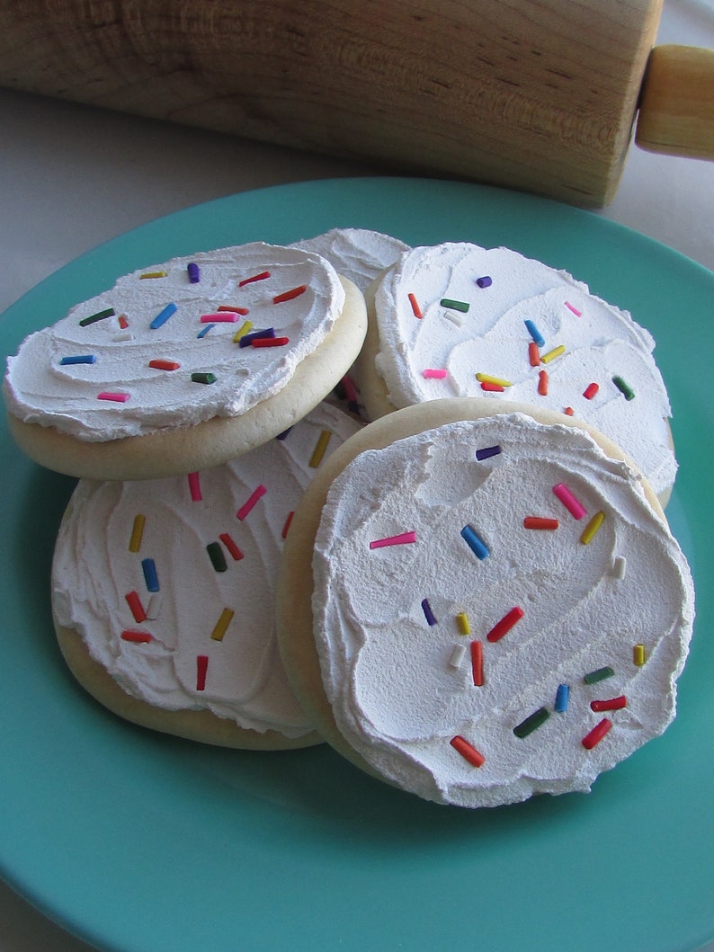 Fake Sugar Cookies For Display Faux Cookie Food Prop Bakery Etsy