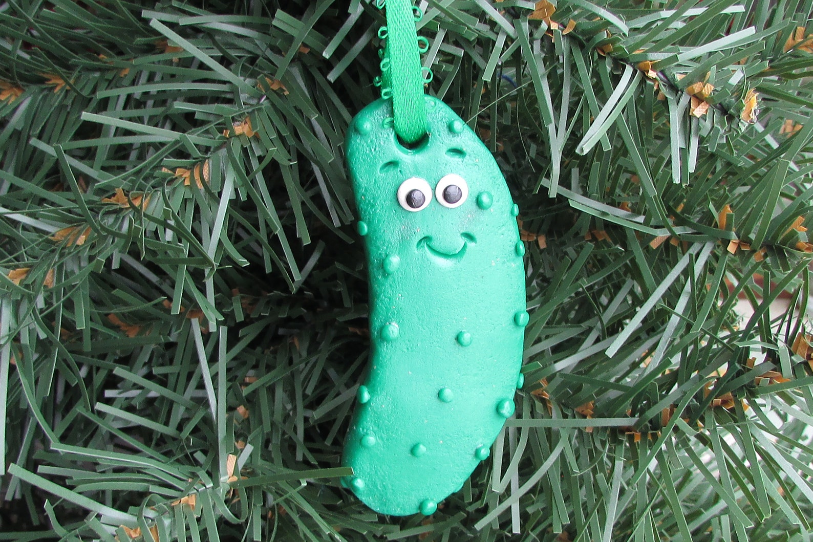 Pickle Christmas Ornament Pickle Ornament Picklec Ornaments Etsy