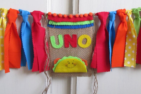 Uno Party Banner Fiesta First Birthday Fiesta Decorations Taco Birthday Taco Party Fiesta High Chair Banner Taco Tuesday Decor Boy Fiesta Il_570xn