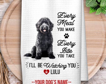 Every Meal You Make Goldendoodle Gift, Personalized Goldendoodle Kitchen Towel, Doodle Decor for Dog Owner, Hostess Housewarming Present
