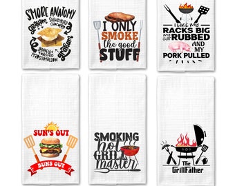 Funny Towel for Grilling - I Only Smoke the Good Stuff