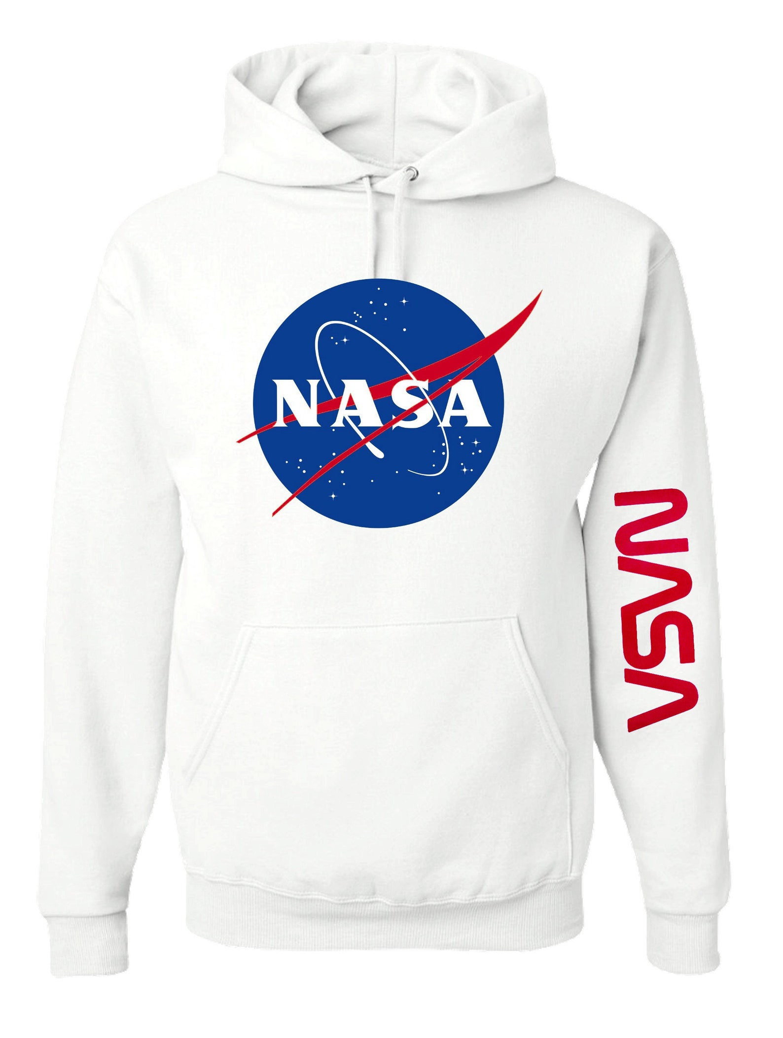 Kids Hoodie Nasa Meatball Logo Hoodie Maga Sweatshirt Men NASA