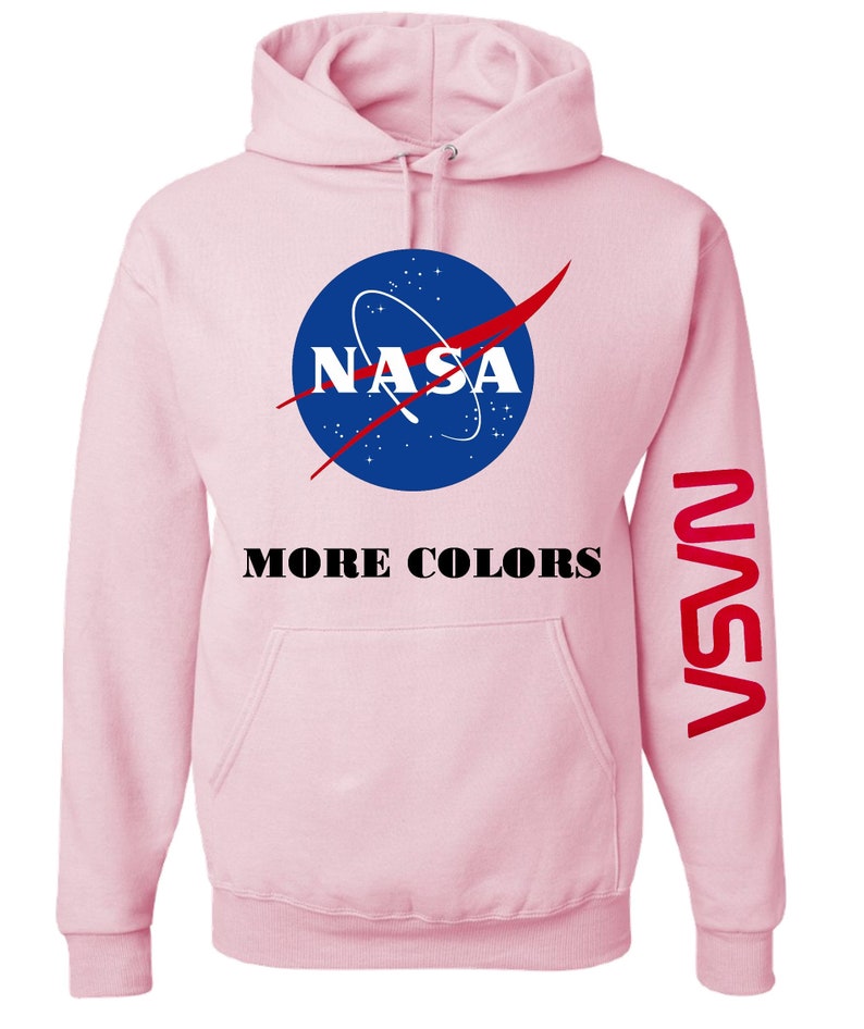 nasa cowl neck sweatshirt