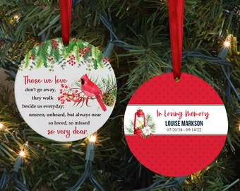 In Loving Memory Christmas Ornament, Keep