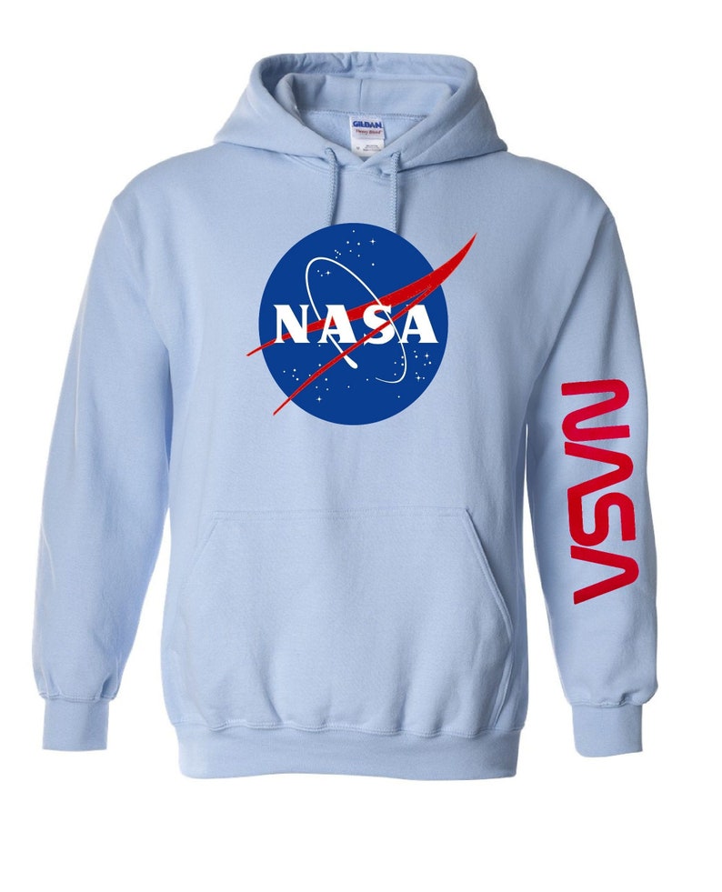 NASA Meatball Insignia Hoodie Space NASA Hooded Sweatshirt | Etsy