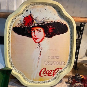 Coca Cola advertising tray