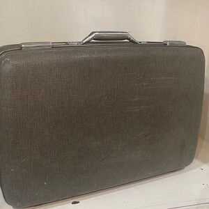 Vintage American Tourister suitcase &quot;Tiara&quot; [gray]