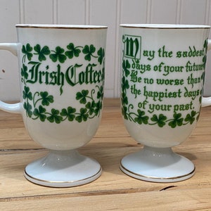 Irish coffee mugs (set of 2 )