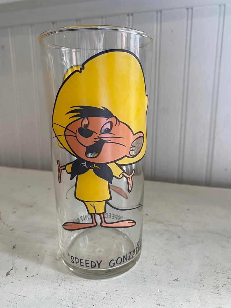 Collectible Looney Tunes Pepsi glass tumblers 1973 choose your style image 7
