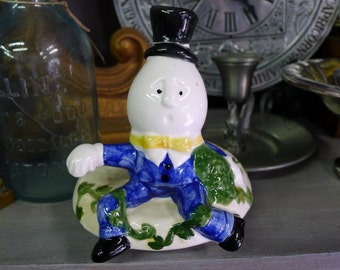 Humpty Dumpty ceramic cookie jar lid