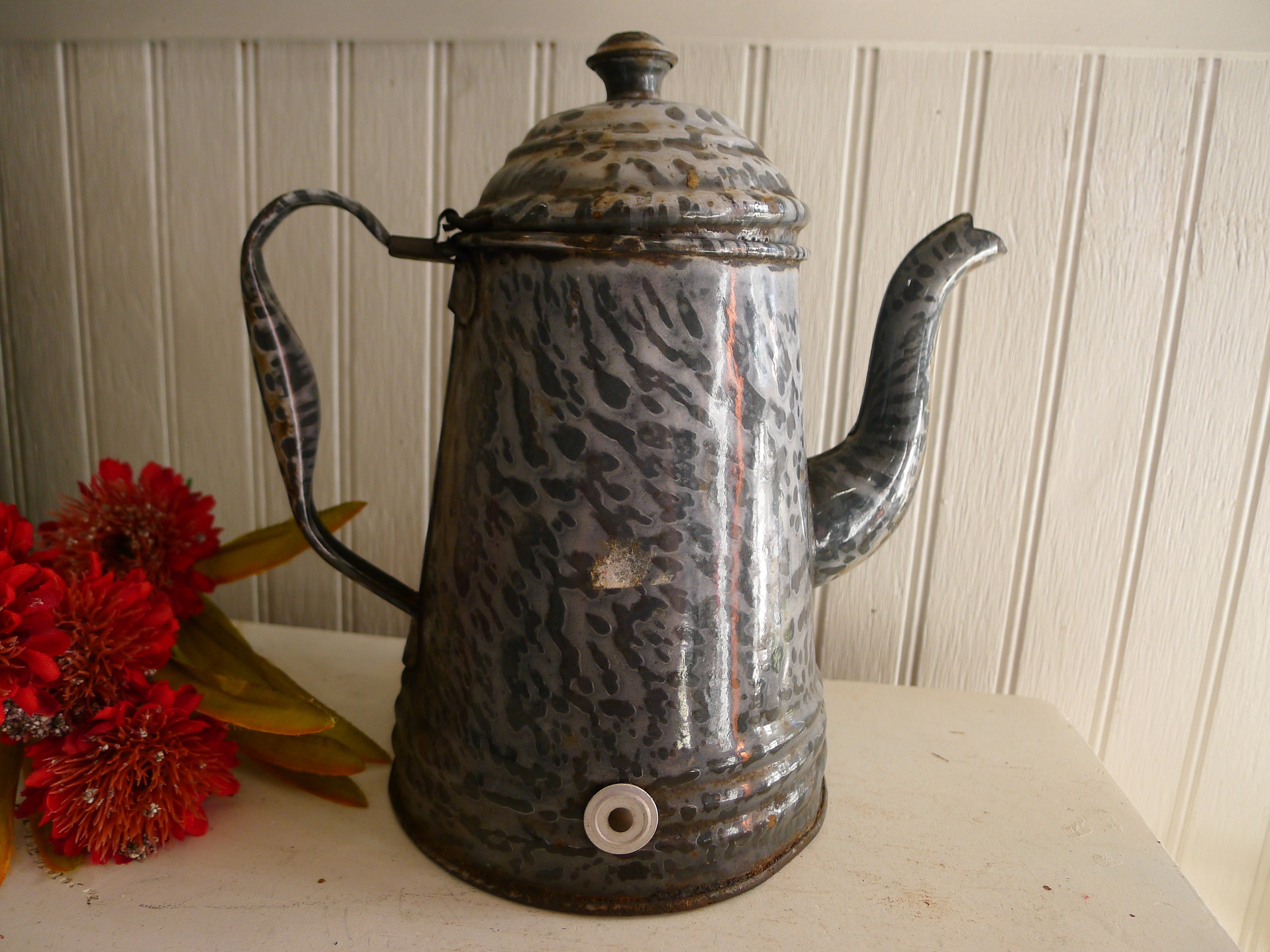 Buy Cream Color Granite Large Size Coffee Pot