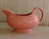 Fiesta sauce boat - rose pink